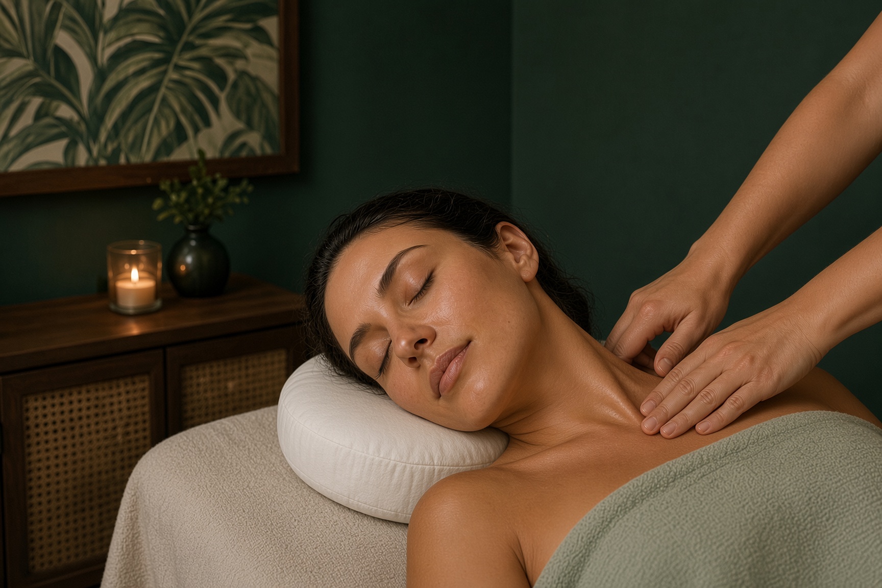 Mediterranean massage at Palm Haven Spa